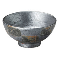 アースモス 黒市松 中平(4個入り) tri-273154284 1セット(4個入)（直送品）