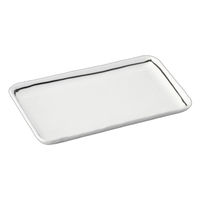 アースモス 黒1本線長角9.0皿(1個入り) tri-274119711 1セット(1個入)（直送品）