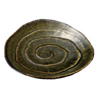 アースモス 匠織部三角3.5皿(4個入り) tri-282528313 1セット(4個入)（直送品）