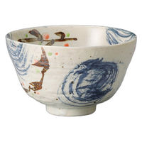 アースモス 唐津風車紋4.5お好み丼(3個入り) tri-310263030 1セット(3個入)（直送品）