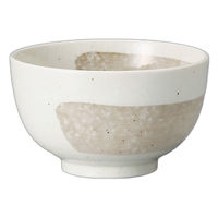 アースモス 粉引茶刷毛4.0京丼(3個入り) tri-310263220 1セット(3個入)（直送品）
