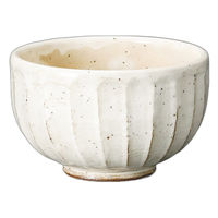 アースモス 粉引面取4.5多用丼(1個入り) tri-313660528 1セット(1個入)（直送品）