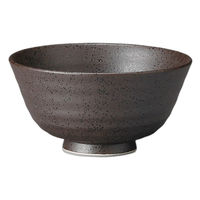 アースモス 黒南蛮 4.3多用丼(2個入り) tri-314662208 1セット(2個入)（直送品）