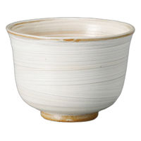 アースモス 粉引刷毛目口反飯器(1個入り) tri-314662623 1セット(1個入)（直送品）