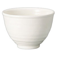 アースモス アイボリー4.2深丼(1個入り) tri-314662611 1セット(1個入)（直送品）