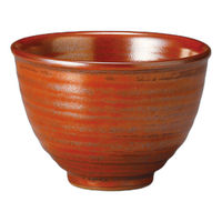 アースモス 黒土辰砂4.2深丼(1個入り) tri-314662609 1セット(1個入)（直送品）