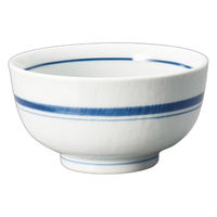 アースモス 布目呉須線多用丼(中)(2個入り) tri-314762207 1セット(2個入)（直送品）