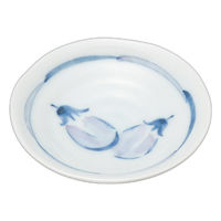 アースモス 巴茄子3.0皿(11個入り) tri-314943533 1セット(11個入)（直送品）