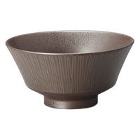 アースモス ワイア(黒)ラーメン丼(3個入り) tri-314961304 1セット(3個入)（直送品）