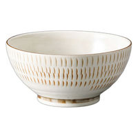 アースモス 飛び鉋釜あげ丼(3個入り) tri-314961403 1セット(3個入)（直送品）