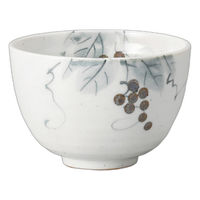 アースモス 白志野ぶどう小丼(3個入り) tri-315263203 1セット(3個入)（直送品）