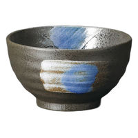 アースモス 黒水晶5.0お好み碗(3個入り) tri-315360708 1セット(3個入)（直送品）