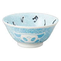 アースモス パンダ 青4.8多用丼(5個入り) tri-316160746 1セット(5個入)（直送品）