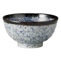 アースモス 青海波5.5多用丼(3個入り) tri-316161411 1セット(3個入)（直送品）