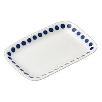 アースモス ドット長角取皿(4個入り) tri-316440427 1セット(4個入)（直送品）