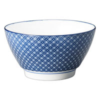 アースモス 古青藍藍七宝 蕎麦丼(2個入り) tri-316461101 1セット(2個入)（直送品）