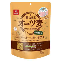 あまくないオーツ麦シリアル 250g 1個 はくばく（わけあり品）