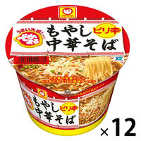 マルちゃん でかまる もやし中華そば ピリ辛 158ｇ 1セット（1個×12） 東洋水産