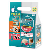 （数量限定） ピュリナワン 猫 水分補給セット 尿路の健康維持 1歳以上 チキン 50g 12袋 ＋ おやつ免疫ケア 14g 4本 1袋 ネスレ日本