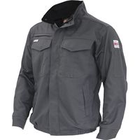 日光物産 防炎防寒ジャンパー チャコールグレー 3L AX3570-CGY-3L 1枚（直送品）