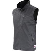 日光物産 防炎防寒ベスト チャコールグレー 3L AX3580-CGY-3L 1枚（直送品）