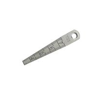 全晴 テーパースケール TSーSL5 ミニ単品5mmスキ用 【TSーSL5】 1本（直送品）