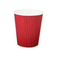 ファーストレイト リップルカップ レッド 7オンス 1袋（40個入）