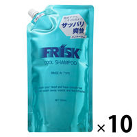 FRISK（フリスク） シャンプー　スーパークール ペパーミントの香り　詰替え　 700ml×10個　ドウシシャ