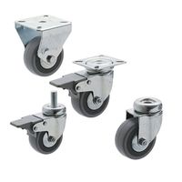 イマオコーポレーション ELESA キャスタ(C7シリーズ) CAC7-050PBL 1個 468-1184（直送品）