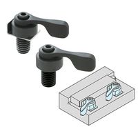 イマオコーポレーション イマオ スパイラル カム クランプセット(レバータイプ) CP135-10001AL 1個 466-2279（直送品）