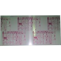 アクリサンデー ハモニカーボ透明 W910×H1820×4mm HC-001-3X6--4 1枚 334-0009（直送品）