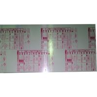 アクリサンデー ハモニカーボ透明 W910×H1820×3mm HC-001-3X6--3 1枚 334-1523（直送品）