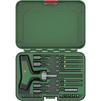 ボッシュ Tハンドルラチェットドライバーセット 22ピース 1600A02Z9T 1セット(22個) 689-5046（直送品）
