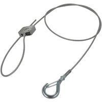 TRUSCO(トラスコ中山):4本吊りWスリングフック付き 9mmX1m GRE-4P-9S1 オレンジブック 8191727 TRUSCO 4本吊りWスリング フック付き 9mmX1m
