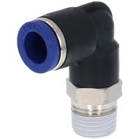 日本ピスコ PISCO 耐腐蝕用ワンタッチ継手 チューブフィッティングSUS304 PL8-02SUS 1個 558-5735（直送品）