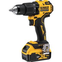 ポップリベット・ファスナー DEWALT 18Vブラシレス振動ドリルドライバー DCD709P2-JP 1台 582-3142（直送品）