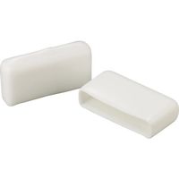 岩田製作所 IWATA 保護キャップ フラットバー用 (10個入) 白 HLWHF6X32-P 1袋(10個) 565-4183（直送品）