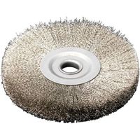 TRUSCO(トラスコ中山):ホイルブラシ Φ250X19mm穴 鋼線 線径0.3 TB-6382 オレンジブック 8554900 トラスコ中山 TRUSCO ホイルブラシ Φ250X19mm穴 鋼線 線径0.3 TB