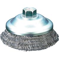 高島産業 ベベルブラシ 電動工具用 OR式ベベル型 90xM10x73 SWー0.3 BMOR-090 1個 591-9528（直送品）