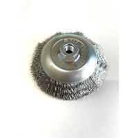 高島産業 ベベルブラシ 電動工具用 ベベル型 100xM10x67 SUSー0.3 BMS-100 1個 589-6314（直送品）