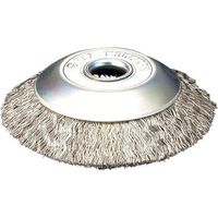 高島産業 ベベルブラシ エアー工具用 ベベル型 100x16x67 SUSー0.3 BHS-1006 1個 591-9607（直送品）