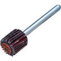 TRUSCO セラミックフラップホイール 軸径3mm #80 外径10×幅10×軸長30 (10個入) TCF1010-CE-80（直送品）