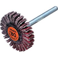 TRUSCO セラミックフラップホイール 軸径3mm #80 外径20×幅5×軸長30 (10個入) TCF2005-CE-80（直送品）