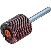 TRUSCO セラミックフラップホイール 軸径6mm #180 外径25×幅25×軸長40 (5個入) TCF2525-CE-180（直送品）