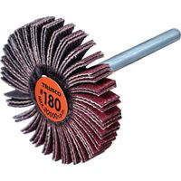 TRUSCO セラミックフラップホイール 軸径3mm #180 外径30×幅5×軸長30 (10個入) TCF3005-CE-180（直送品）