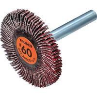 TRUSCO(トラスコ中山):超研削フラップホイール 外径80X幅25X軸径6 #Z40 5個入 HF8025Z-40 オレンジブック トラスコ中山 TRUSCO 超研削フラップホイール 外径80X幅25X軸径6