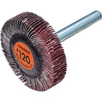 TRUSCO セラミックフラップホイール 軸径6mm #120 外径40×幅10×軸長40 (5個入) TCF4010-CE-120（直送品）