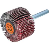 TRUSCO セラミックフラップホイール 軸径6mm #60 外径40×幅25×軸長40 (5個入) TCF4025-CE-60（直送品）