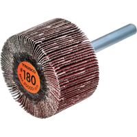 TRUSCO セラミックフラップホイール 軸径6mm #180 外径40×幅25×軸長40 (5個入) TCF4025-CE-180（直送品）
