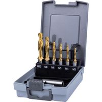 RUKO 六角軸タッピングドリル チタン セット 270020TRO 1セット(6本) 633-6161（直送品）